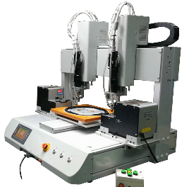 雙頭單平臺(tái)自動(dòng)鎖螺絲機(jī)器人